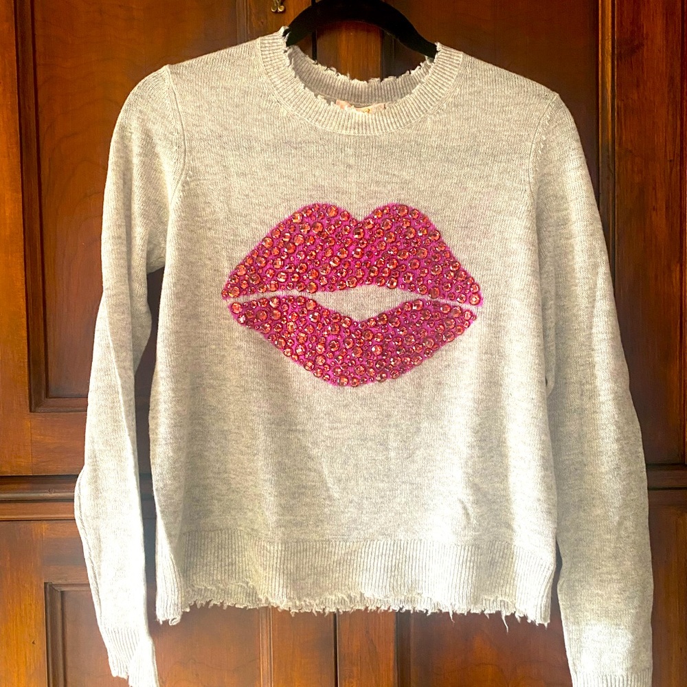 Lisa Todd Lip Service Sweater XS NWT